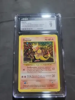 Magmar 006/034 Holo Classic Collection CLC Promo 2023 Pokemon Card Cgc 9 Mint - Image 1