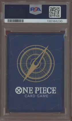 2023 One Piece En Premium Card Collection #007 Nami Film Red PSA 10 GEM MINT - Image 2