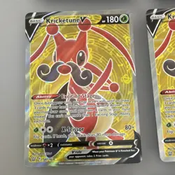 Pokemon TCG V Card Lot - 13 Holo Basic Blaziken Rhyperior Kricketune Falinks - Image 3