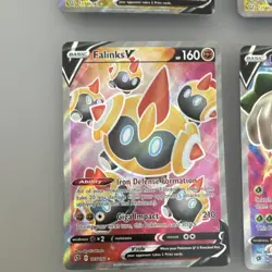 Pokemon TCG V Card Lot - 13 Holo Basic Blaziken Rhyperior Kricketune Falinks - Image 4