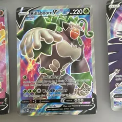Pokemon TCG V Card Lot - 13 Holo Basic Blaziken Rhyperior Kricketune Falinks - Image 5