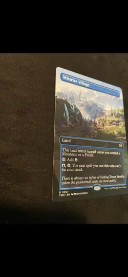 Mistrise Village (Tarkir: Dragonstorm) - Borderless - NM #397 MTG - Image 2