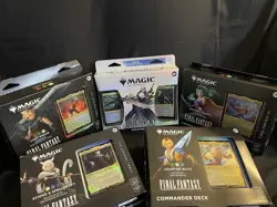 MTG Final Fantasy Commander Deck Set 4 Decks/ Starter Kit - Image 2