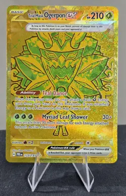 Teal Mask Ogerpon EX | Prismatic Evolutions 177/131 | Pokemon Card TCG | NM - Image 1