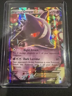 Pokemon Gengar EX Ultra Rare TCG Card 34/119 XY: Phantom Forces - Image 1