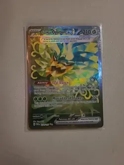 Pokemon TCG Teal Mask Ogerpon EX Holo Card 211/167 Twilight Masquerade - Image 3