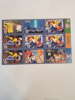 1997 BURGER KING POKEMON UNCUT SHEET CARDS Sheet #11 - Image 1