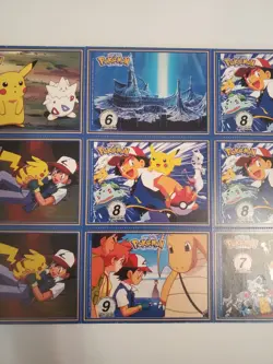 1997 BURGER KING POKEMON UNCUT SHEET CARDS Sheet #11 - Image 4