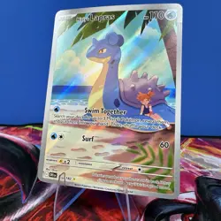 Pokemon Misty's Lapras 194/182 Destined Rivals Full Art Rare Holo Card Mint - Image 4