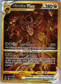 Giratina VSTAR (Secret) GG69/GG70 Crown Zenith: - Pokemon Card - NM - Image 1