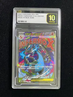 Pokemon Card Mega Charizard Ex MA Jpn Mega Dream 223/193 NM PLG 10 YX89 - Image 1
