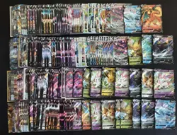400 Lot Pokemon TCG Chinese Card RR RRR VMAX Umbreon Charizard Sylveon #3 FI38 - Image 1