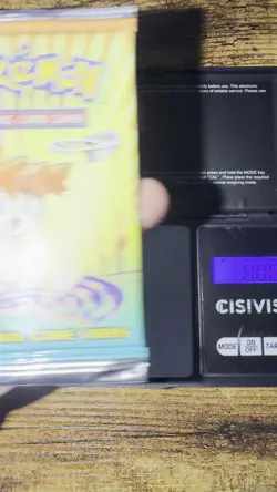 Gym Heroes Misty Art Pokemon Trading Card WOTC Booster Pack Sealed Heavy 21.04g - Image 2