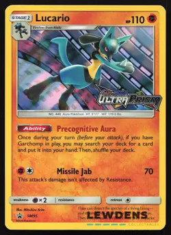Lucario - SM95 - Ultra Prism - SM Black Star Promos - Pokemon Card - 2 - Image 1