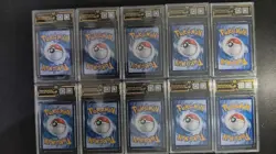 Chinese Pokemon Pikachu 044/132 & 044/130c OCD 9.5 Graded Card Lot*10 GL15 - Image 2