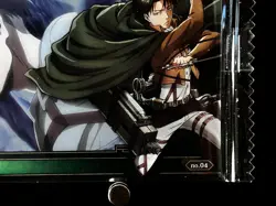 Levi Ackerman Attack on Titan wafer Card #04 TCG BANDAI Japanese Anime Manga - Image 5