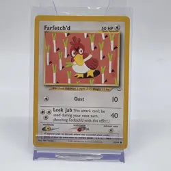 Pokemon Farfetch'd Fossil Set 43/64 Common TCG Card 1999-2000 WOTC Vintage - Image 1