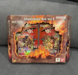 Bandai One Piece Card Game Illustration Box Vol. 5 - Brand New /Factory Sealed - Image 1