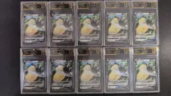 Chinese Pokemon Snorlax V 111/135 RR OCD 10 Pristine Graded Card Lot*10 GL15 - Image 1