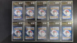 Chinese Pokemon Snorlax V 111/135 RR OCD 10 Pristine Graded Card Lot*10 GL15 - Image 2