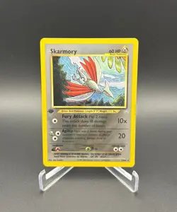 Pokemon TCG Skarmory #23/64 Neo Revelation 1st Edition Non Holo Card - Image 1