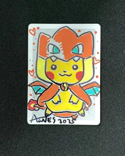 2023 Pokemon Old Maid Agnes Garbowska Spare Card Pikachu Japanese FL89 - Image 1