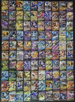 100*Lot Pokemon TCG Chinese Card RR RRR Gengar Rayquaza Umbreon Charizard JL89 - Image 1