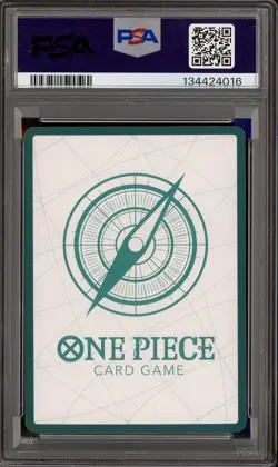 2024 One Piece Japanese PRB01 Luffy Gold DON!! Card PSA 10 GEM MINT - Image 2