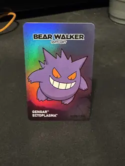 Pokemon Center x Bear Walker Gengar Skateboard Card: 0282/1250 - Image 3