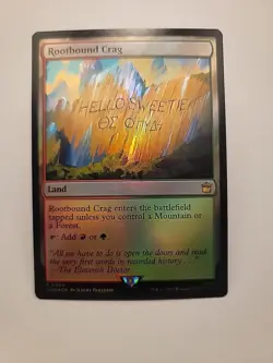 Rootbound Crag Foil 300 MTG Universes Beyond: Doctor Who - Image 1