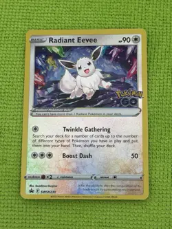 Radiant Eevee SWSH230 SWSH: Sword & Shield Promo Cards Holo - Image 1