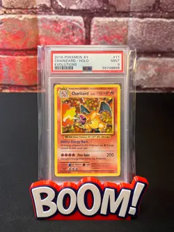2016 Pokemon Charizard Evolutions XY Holo #11 11/108 PSA 9 - Image 1