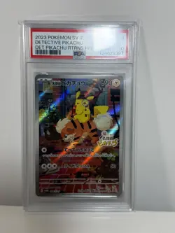 PSA 10 Detective Pikachu 098/SV-P Pre-Order Promo Japanese Pokemon Card GEM MINT - Image 3