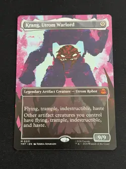 Krang, Utrom Warlord (Borderless) Teenage Mutant Ninja Turtles Regular Mtg - Image 1