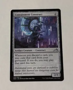 MTG Containment Construct - Kamigawa: Neon Dynasty NM - Image 1