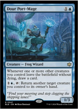 Dour Port-Mage BLB NM MTG - Image 1