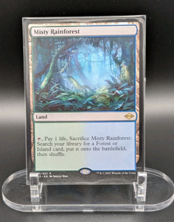Misty Rainforest - R 250 - Modern Horizons 2 (MH2) -Reg. MTG NM Free Bubble Ship - Image 1