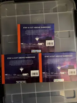 MTG Teenage Mutant Ninja Turtles Collector Booster - NEW SEALED - Lot Of 3. - Image 2