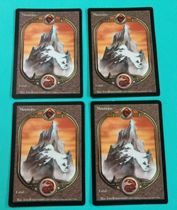 Mountain x4 - Unglued -MTG - Magic the Gathering - 4x Mountain - Image 2