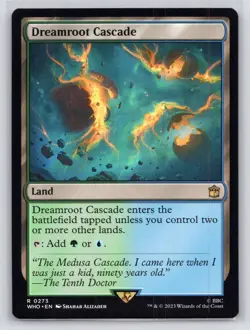 MTG NM Dreamroot Cascade 273 R Universes Beyond: Doctor Who - Image 1