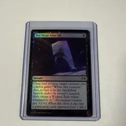 MTG Not Dead After All Wilds of Eldraine Foil - Image 1