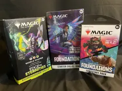 MTG Foundation Starter Collection/ Edge Of Eternity Commander Deck Sealed/JSpack - Image 1