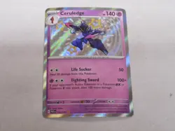 2024 Pokemon S&V Paldean Fates SHINY RARE #162 Ceruledge HOLO SH - Image 1
