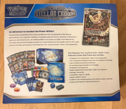 Pokemon Stellar Crown Pokemon Center ETB - SEALED - CORNER DENT - SEE PHOTOS - Image 3