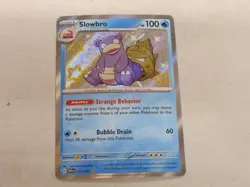 2024 Pokemon S&V Paldean Fates SHINY RARE #117 Slowbro HOLO SH - Image 1