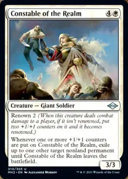 Constable of the Realm -Foil Near Mint MTG Modern Horizons 2 - Image 1
