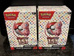 Pokemon TCG Scarlet and Violet 151 Booster Bundle, 2-Pack, Factory Sealed - Image 1