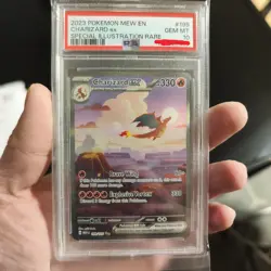 Charizard Ex 199/165 151 SIR PSA 10 EN Pokemon - Image 1