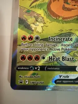 Pokemon TCG Charizard V SWSH260 Promo Charizard Ultra Premium Collection NM - Image 5