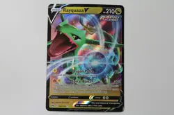 Rayquaza V - 100/159 - Pokemon Crown Zenith Sword & Shield Ultra Rare Card NM - Image 1